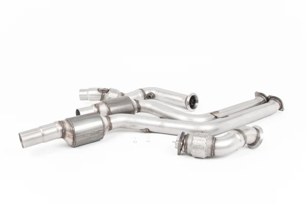 Milltek BMW M2 Competition Coupe (F87) Large-bore Downpipes and Hi-Flow Sports Cats