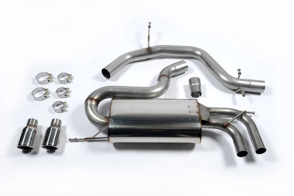 Milltek VW/Audi Cat-back Exhaust w/ Polished Tips (Non-Resonated)
