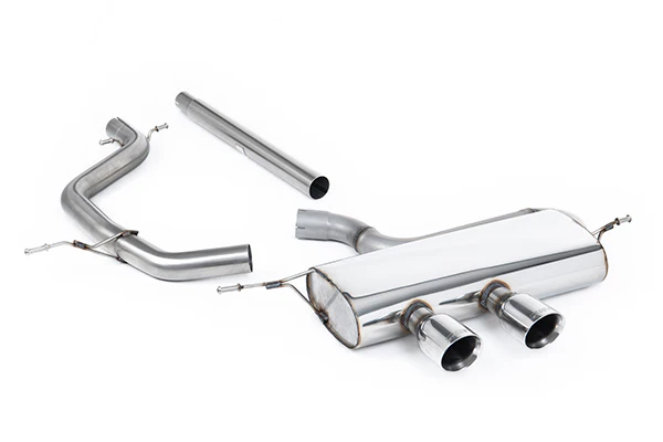 Milltek VW MK5 Golf 2.0 TDI Cat-Back Exhaust (Non-Resonated)