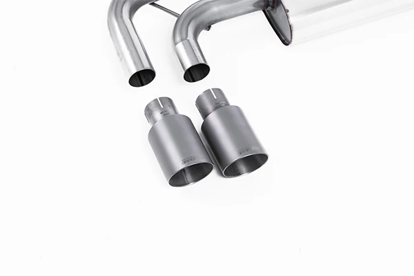 Milltek VW MK5 Golf 2.0 TDI Cat-Back Exhaust (Non-Resonated) - Titanium Tips - Image 2