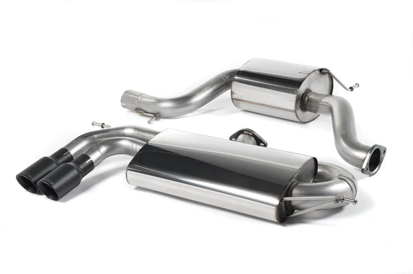 Milltek VW MK5 GTI Cat-back Exhaust w/ Cerakote Black Tips (Resonated)