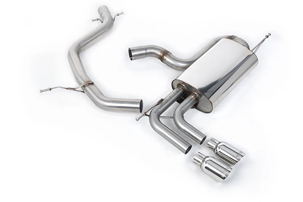 Milltek VW MK5 GTI Edition 30 Cat-back Exhaust w/ Polished Tips (Non-Resonated)