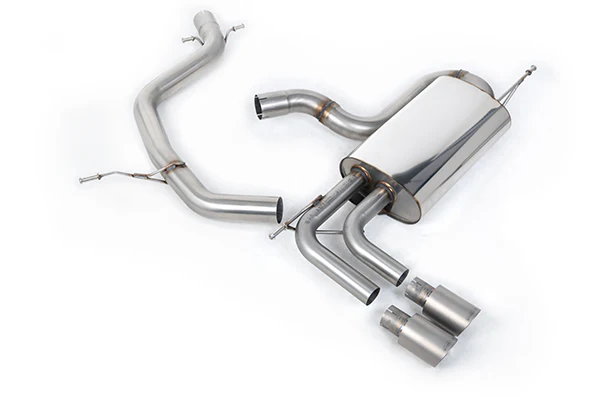 Milltek VW MK5 GTI Edition 30 Cat-back Exhaust w/ Titanium Tips (Non-Resonated)