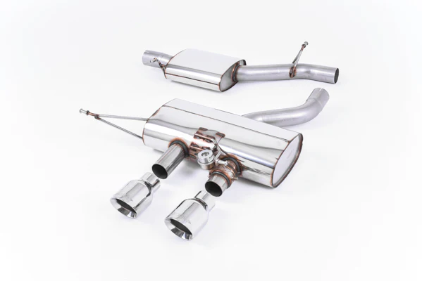 Milltek VW MK6 Golf R Cat-back Active Exhaust System (Resonated) w/ Polished Tips