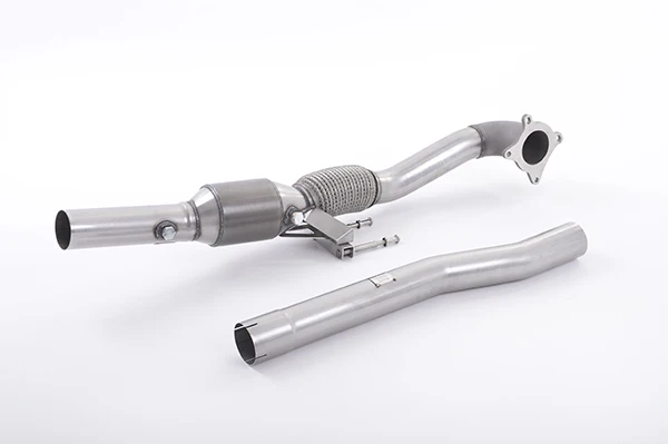 Milltek VW MK6 Golf R Large Bore Downpipe and Hi-Flow Sports Cat