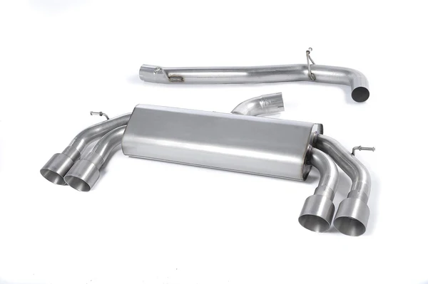 Milltek VW MK7 Golf R Cat-back Exhaust Non-Valved Race System (Non-Resonated) - Image 2