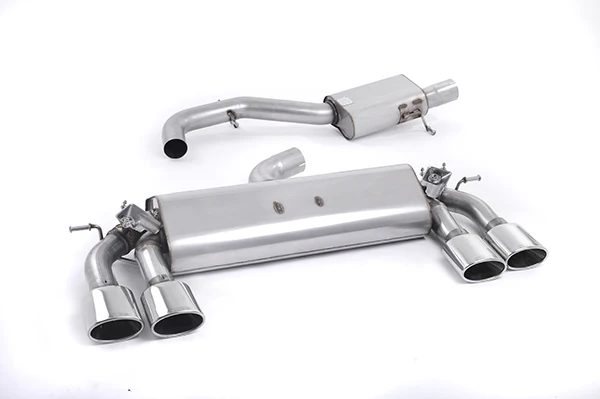 Milltek VW MK7 Golf R Cat-back Exhaust System (Resonated) - Image 6