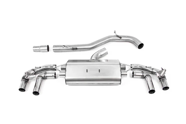 Milltek VW MK8 Golf R Particulate Filter-Back Exhaust System (Non-Resonated)