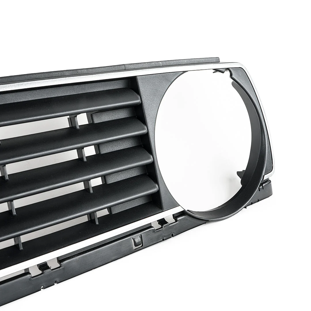 MK2 5-Slat Single-Round Badged Grille - Silver Stripe - Image 2