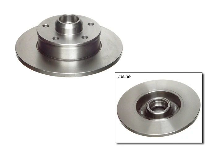 VR6 8.9" 5x100 Rear Solid Rotor