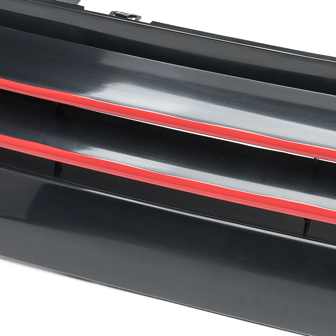 MK3 Golf/GTI Red Stripe Badgeless Grille - Image 3