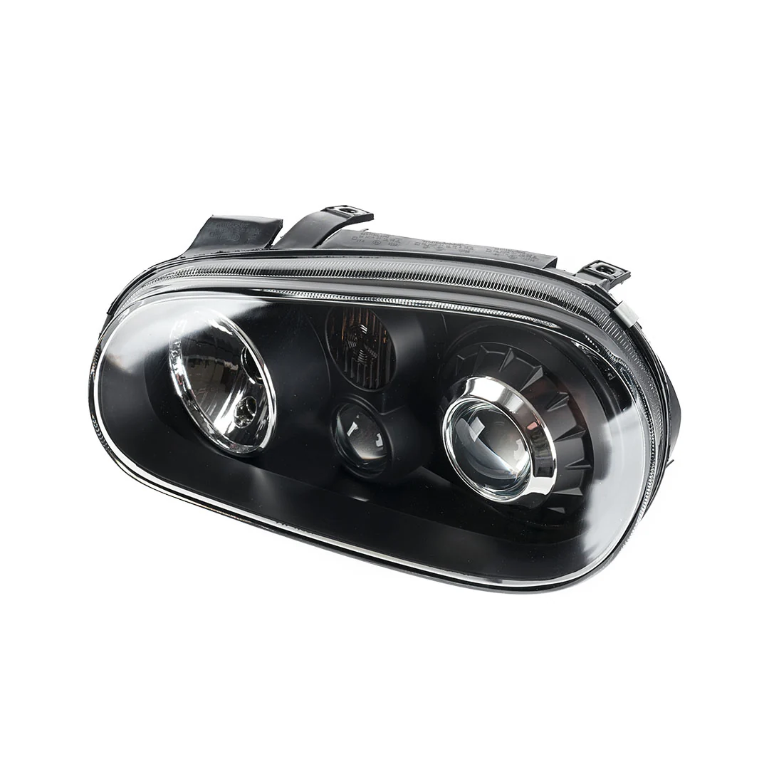 MK4 Golf Projector Headlights (Black) - Image 3