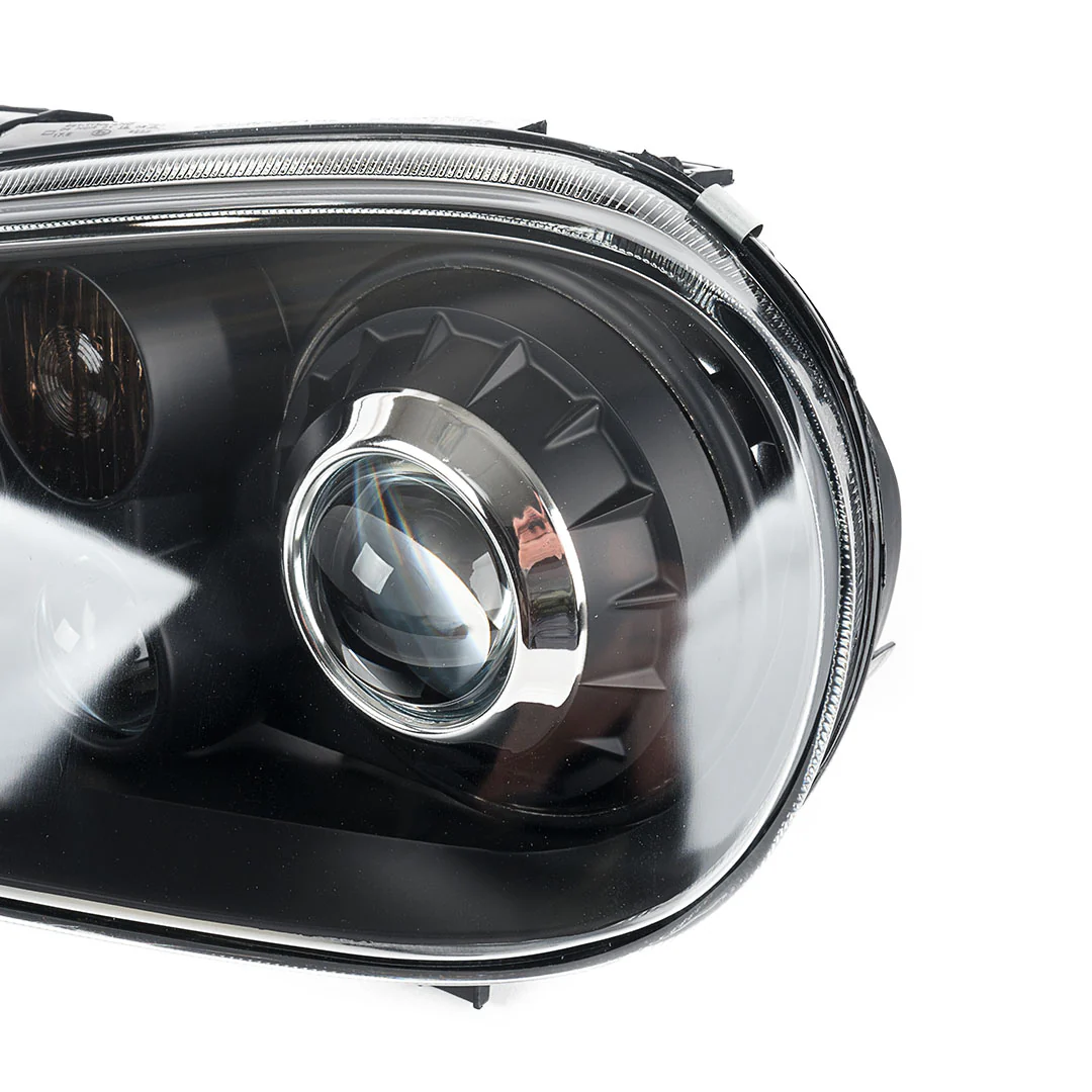 MK4 Golf Projector Headlights (Black) - Image 4