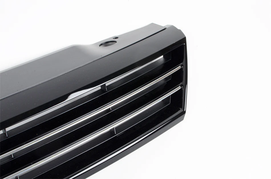 MK6 Jetta Grille (Satin Black w/ Chrome) - Image 5