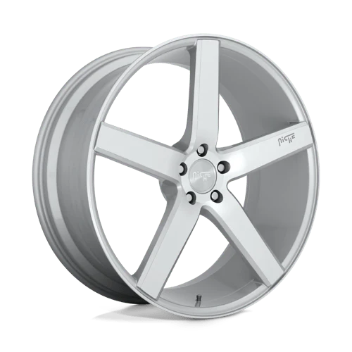 Niche M135 MILAN 20X8.5 5X4.5 ET35 GLOSS SILVER MACHINED