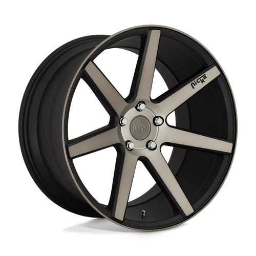 Niche M150 VERONA 20X10.5 5X112 ET27 MATTE BLACK MACHINED