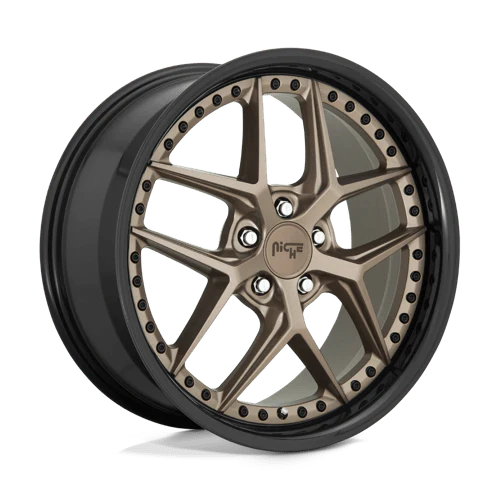 Niche M227 VICE 20X9 5X112 ET38 MATTE BRONZE BLACK BEAD RING