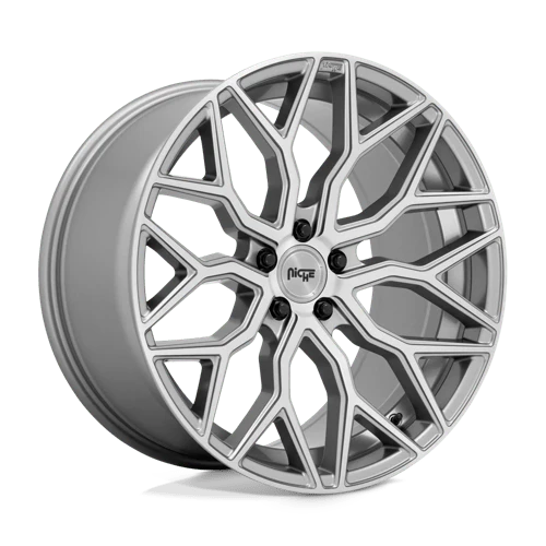 Niche M265 MAZZANTI 20X10.5 5X112 ET40 ANTHRACITE BRUSHED TINT CLEAR