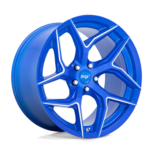 Niche M268 TORSIONI 20X9 5X4.5 ET35 ANODIZED BLUE MILLED