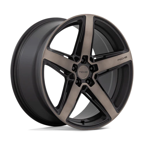 Niche M271 TERAMO 20X11 5X4.5 ET50 MATTE BLACK W/ DOUBLE DARK TINT FACE