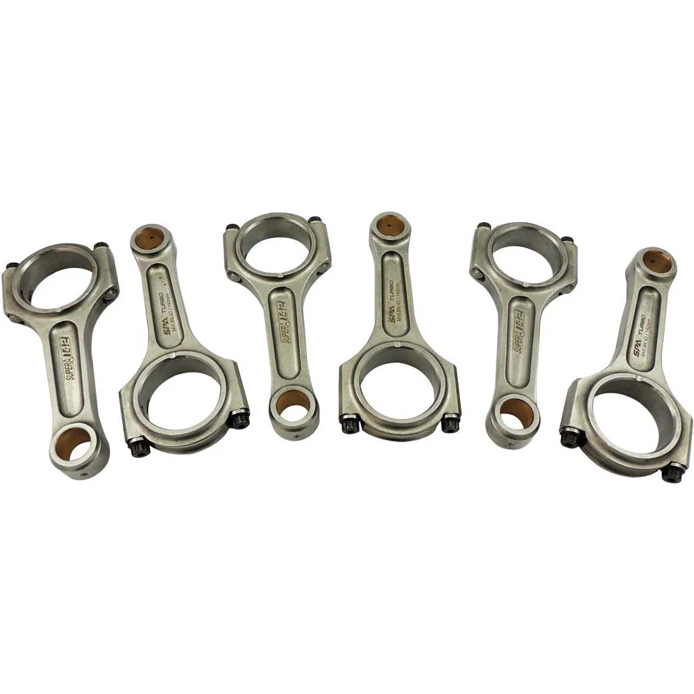 SPA TURBO OPEN BOX Toyota / Lexus 2JZ 142mm x 22 Super a forged con rod set with 7/16" bolts - Image 2
