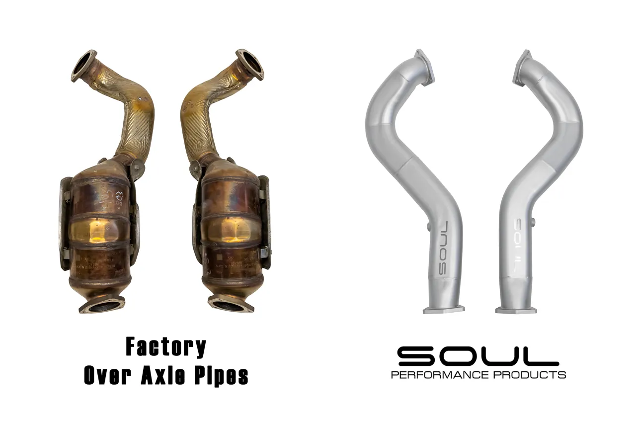 Porsche 718 GT4 RS / Spyder RS SOUL Competition Over Axle Pipes - Image 4
