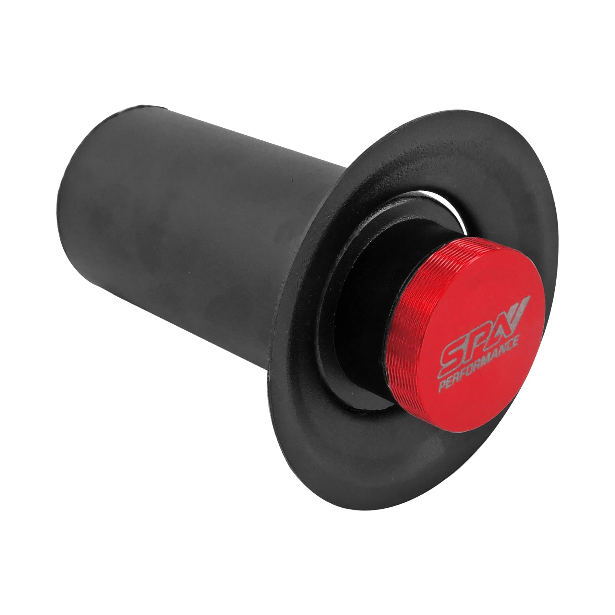 SPA TURBO Power Steering Tank Firewall Mount (Right Inlet) + Remote Fill Tank - Red Cap - Image 7