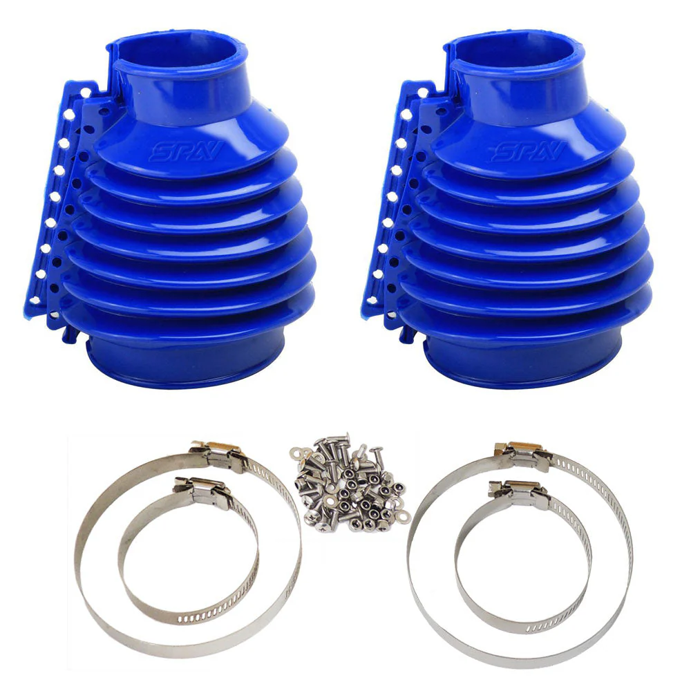 SPA TURBO Rear Swing Axle Boots Pair VW BUG/Beetle/Buggy/Baja - Blue