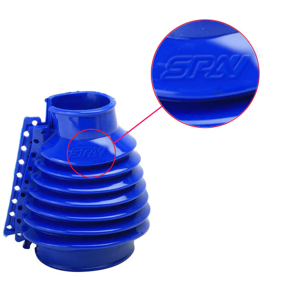 SPA TURBO Rear Swing Axle Boots Pair VW BUG/Beetle/Buggy/Baja - Blue - Image 2