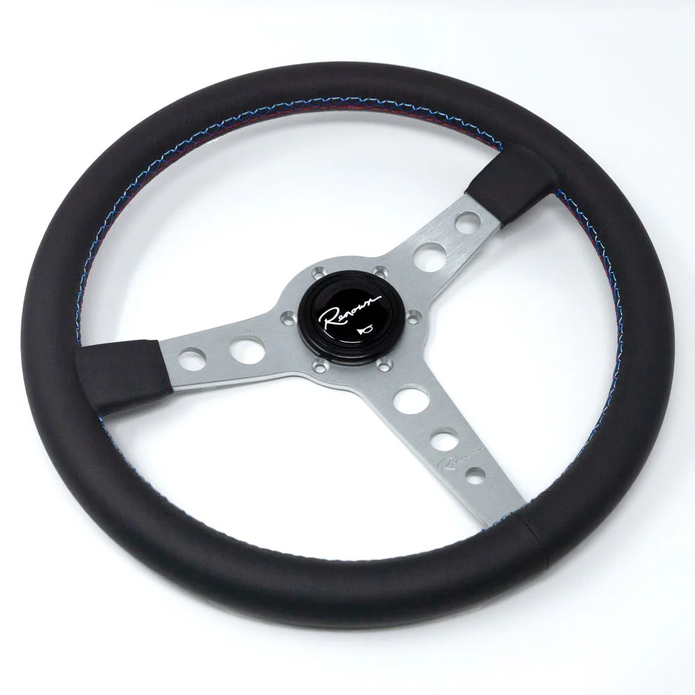 Renown Monaco Steering Wheel - Silver - Image 3