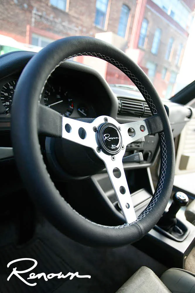 Renown Monaco Steering Wheel - Silver - Image 7