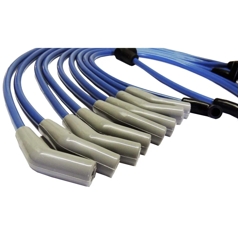 SPA TURBO SBF 9.0mm HEI spark plug wire set + Titanium spark plug wire boots protector - 8 units set - Image 3