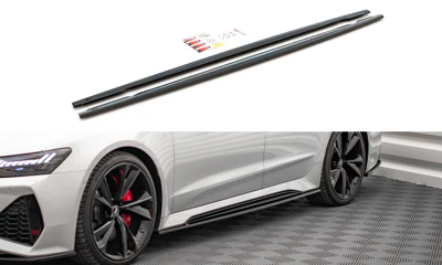 MAXTON DESIGN SIDE SKIRTS SPLITTERS V2 AUDI RS6 C8 / RS7 C8 (2019-2023)