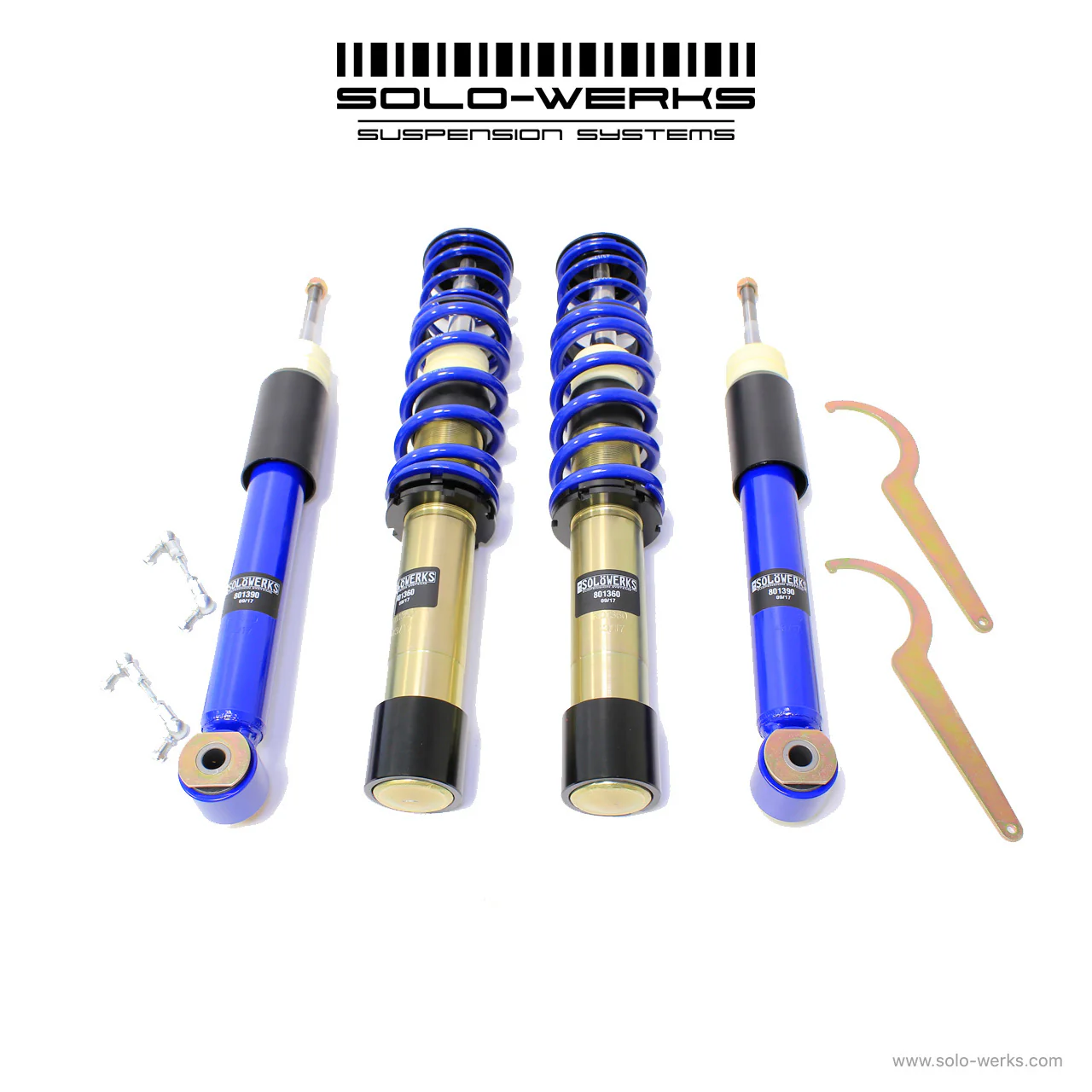 Solo-Werks BMW E61 Coilover Kit (Wagon, With Rear Air) - Image 2