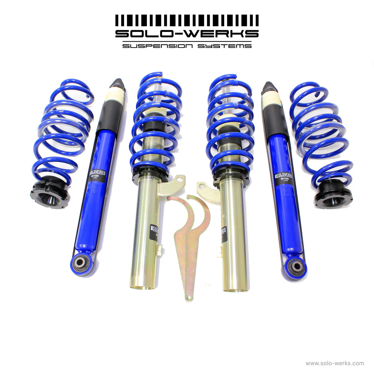 Solo-Werks MK7 VW Coilover Kit (Multi-Link 55mm) - Image 2