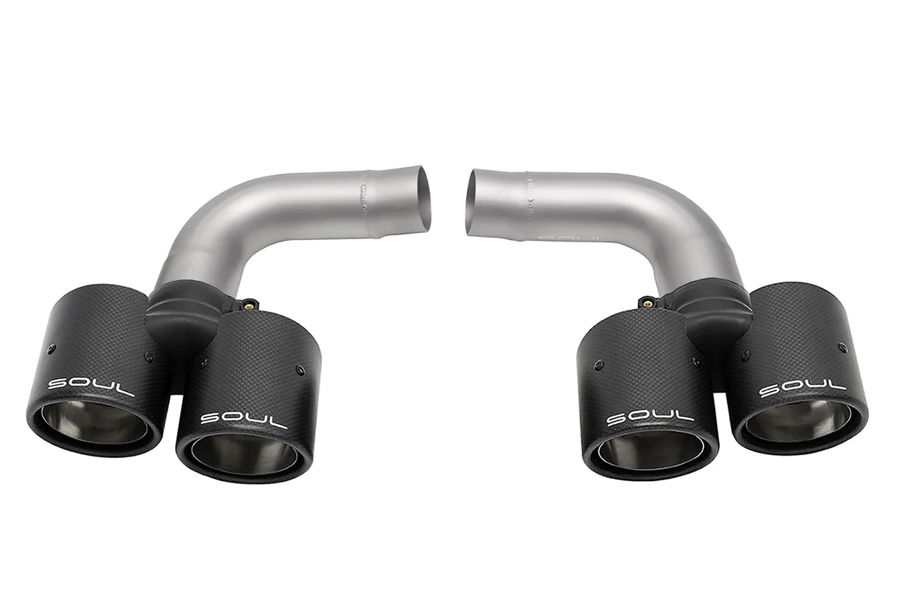 Soul Performance Porsche 997.1 Carrera Muffler Bypass Pipes - Image 3