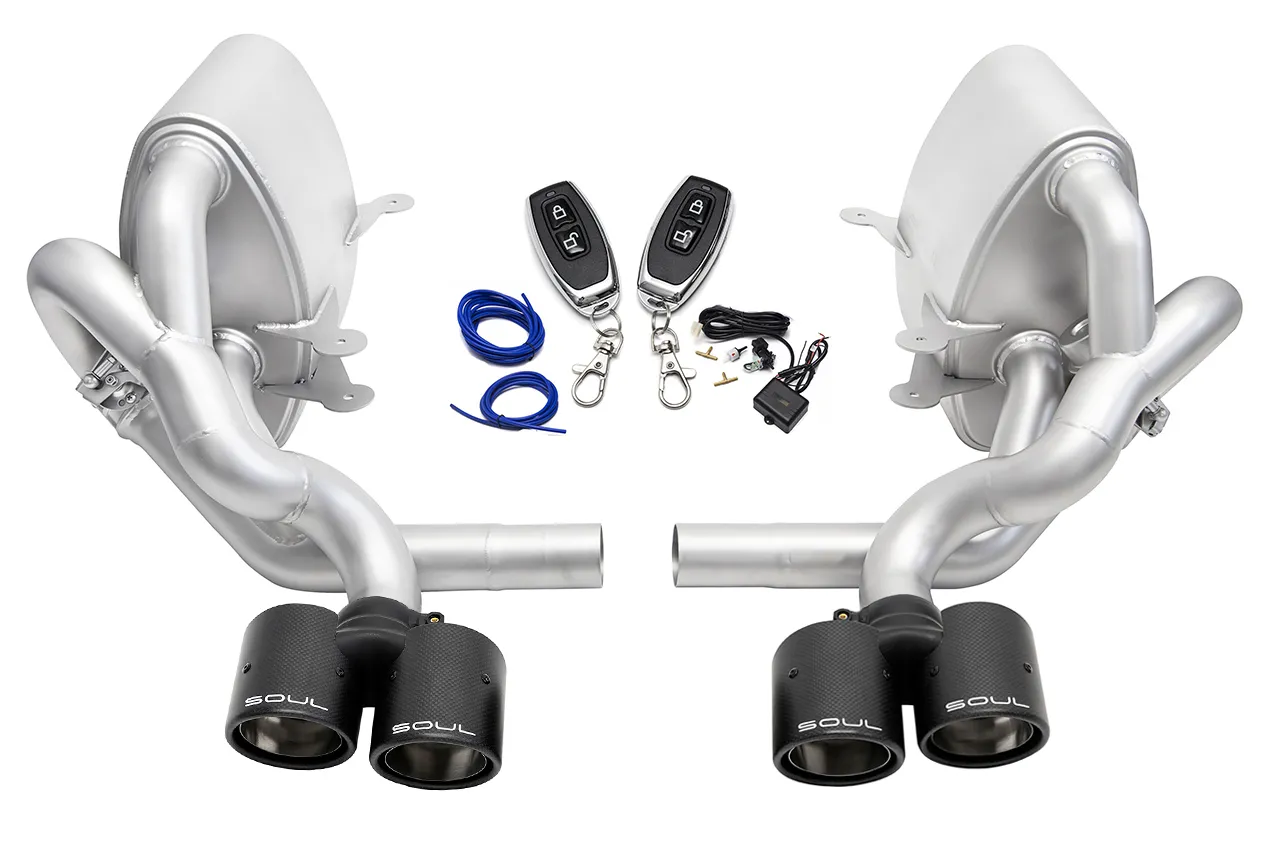 Soul Performance Porsche 997.1 Carrera Valved Exhaust (PSE)