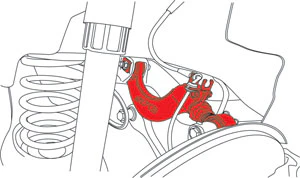 SPC MQB/MK7/A3/GLI Adjustable Rear Control Arms - Image 2