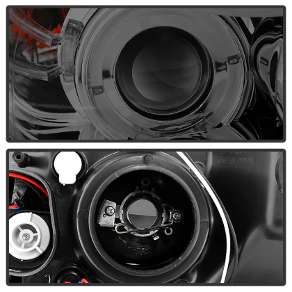 Spyder LED Halo Projector Headlights - BMW E90 3-Series (2006-2008) - Image 4
