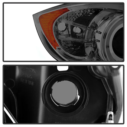 Spyder LED Halo Projector Headlights - BMW E90 3-Series (2006-2008) - Image 5