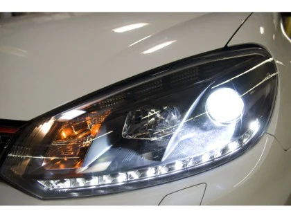 Spyder LED Projector Headlights - MK6 Golf/GTI/R (2010-2013) - Image 2