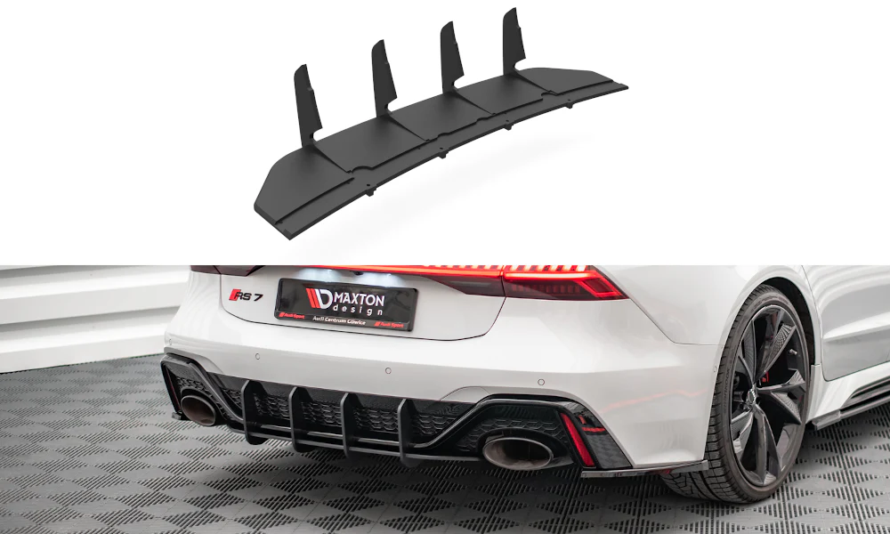 MAXTON DESIGN STREET PRO REAR DIFFUSER AUDI RS7 C8 / RS6 C8