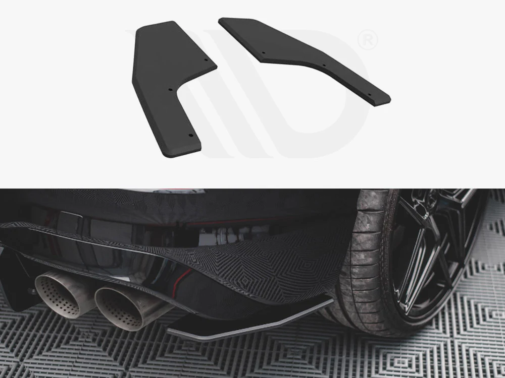 STREET PRO REAR SIDE SPLITTERS VW GOLF R MK8 (2020-) - Image 2