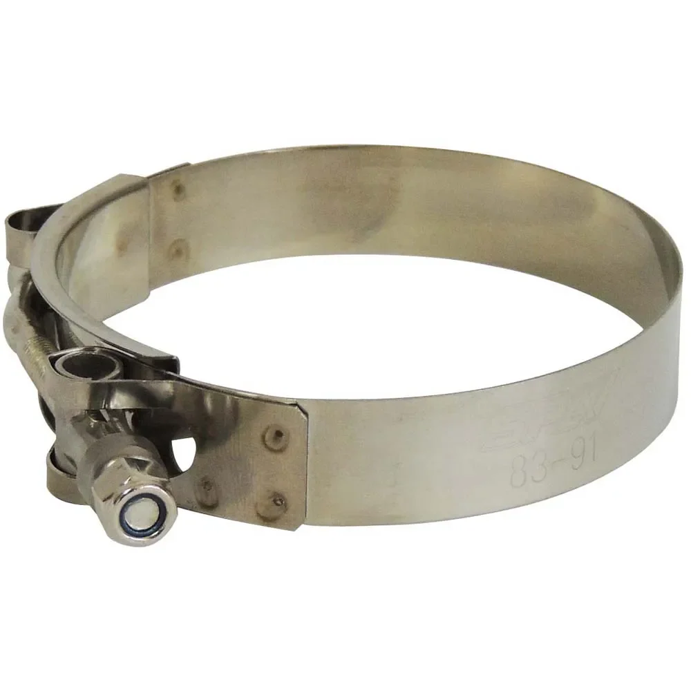 T-Bolt Hose Clamp 3" (3,267" to 3,582") Stainless Steel - 10 units - Image 3