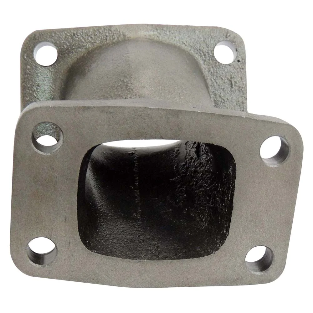 T3 cast iron flange turbocharger manifold exhaust relocation/adapter - Image 2