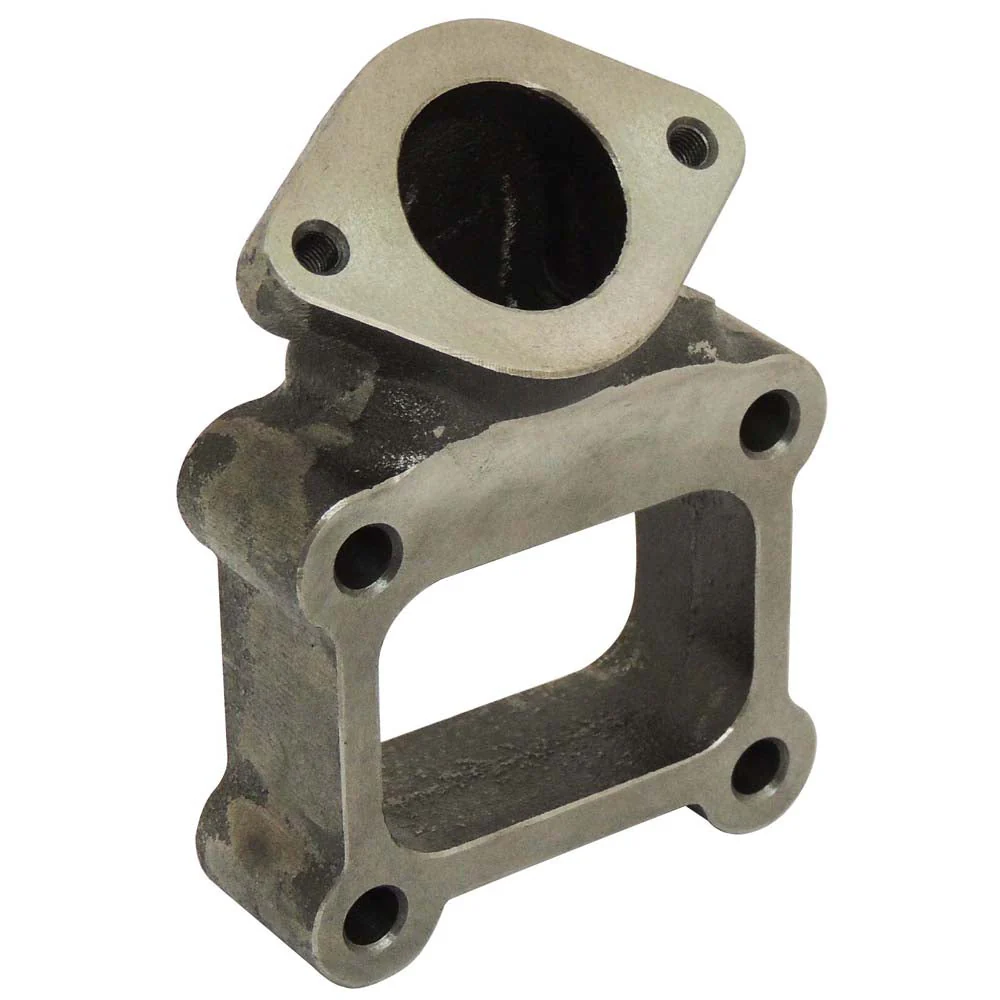 T4 Manifold 2 bolt type Wastegate Adapter 45 degree flange (2 units) - Image 2