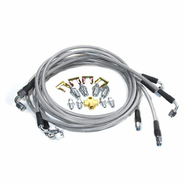 Tech-53 BMW E36 Hard Line to Stainless Steel Braided Replacement Kit OBD1