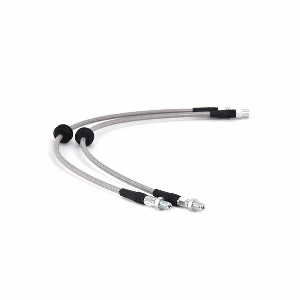 Tech-53 Front Stainless Steel Brake Line Pair (BMW E82/E9x non-M)