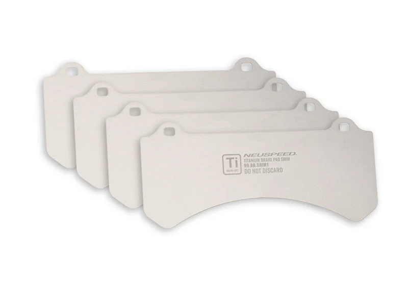 NEUSPEED Titanium Brake Pad Shim Kit