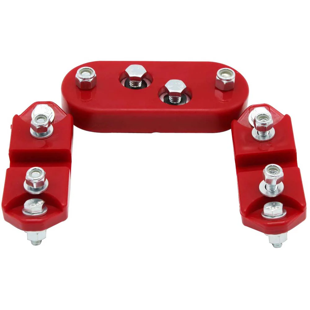 Urethane Red Motor Mount / Transmission Mount Kit Volkswagen T1 Bug Kg 1961-1972 - Image 3